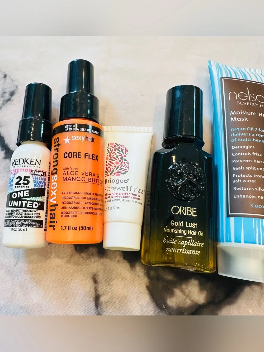 NWT Hair Care Bundle: Super Style Crème, Healing Mask, Gold Lust Hair Oil, etc!